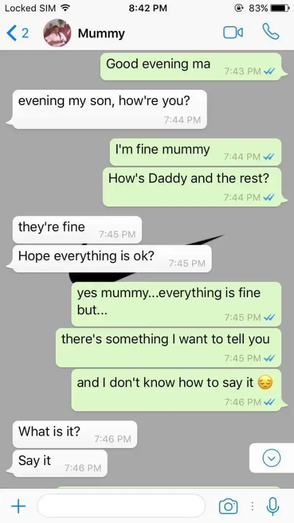 Hilarious! Guy Decided To Prank His Nigerian Mum; What Happened Next Was Not Funny!